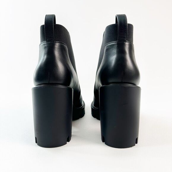 Christian Louboutin NIB Black Ankle Boots with Red Soles - Picture 7 of 16
